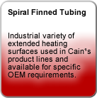 Cain Custom Spiral Finned Tubing